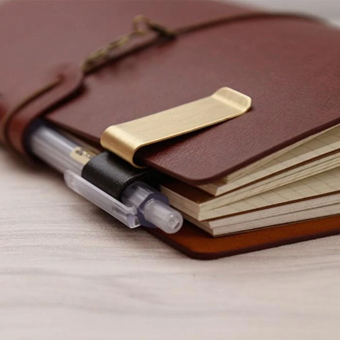 Colorful Genuine Leather Bookmark