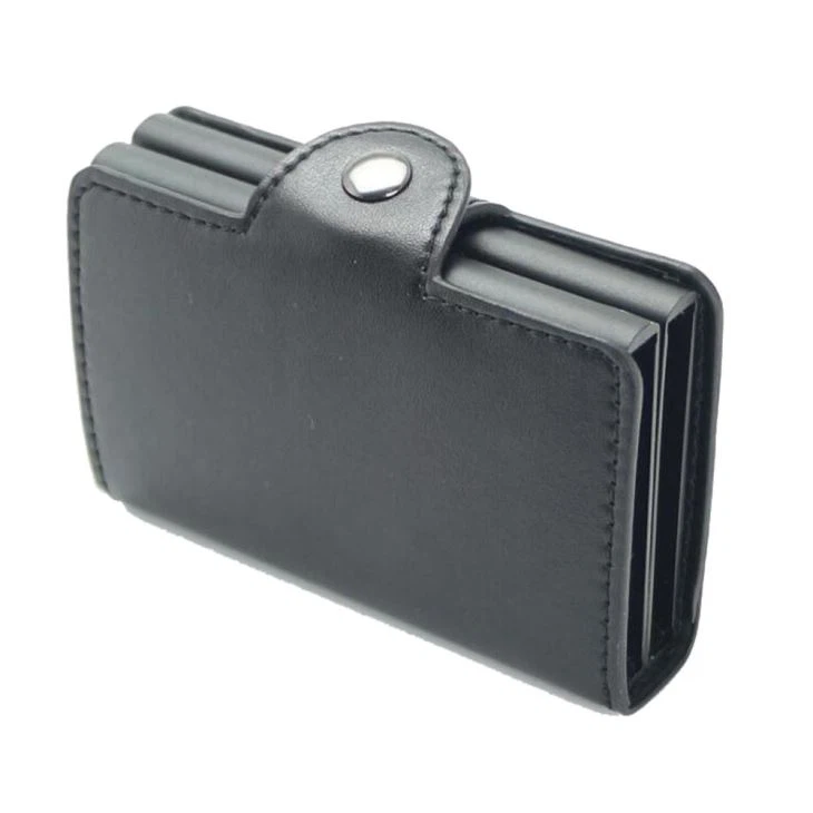 leather business card holder for men