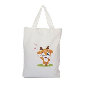 Xiri tal-qoton Tote kanvas