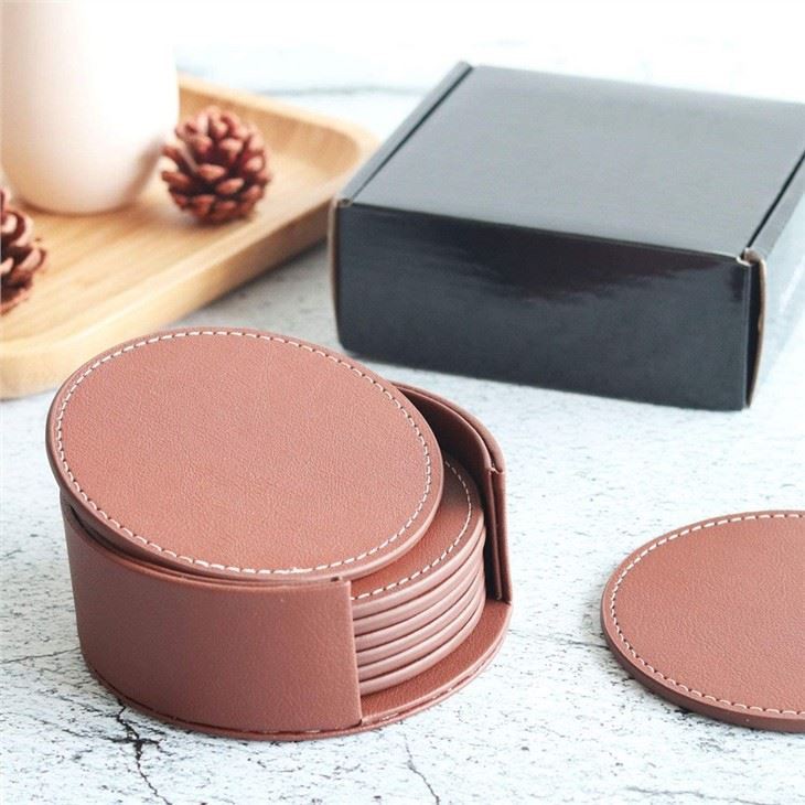 Leather Drink Coaster Set Of 8 Leather Drink Coaster Set Of 8